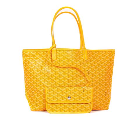 goyard pm yellow|Goyard st louis tote yellow.